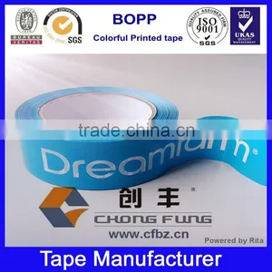 Color Branded Custom Logo Printed Adhesive Tape thumbnail-1