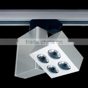 4X1W Led Manufacturer Adjustable LED Spotlight for Three-phase Busbars thumbnail-1