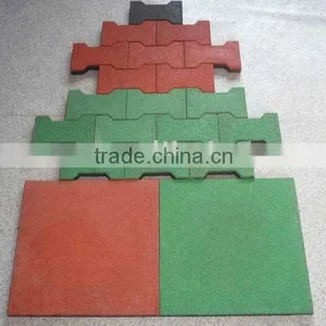 Safety Rubber Flooring Tile thumbnail-1