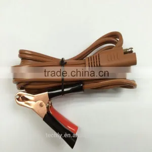 Hot WIRE Brown Color SAE To Clips To SAE Connetor Power Cable SET thumbnail-2