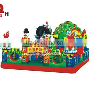 QHIC10 Cartoon Commercial Inflatable Bouncer for Kids thumbnail-1