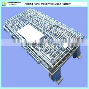 Express Metal Folding Steel Storage Mesh Cage thumbnail-5