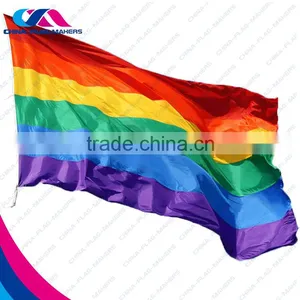 Custom Event Rainbow Wind Fly Banner Flag Quality Choice thumbnail-1