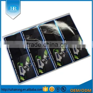 Glossy Waterproof Gold Embossed Foil Labels thumbnail-3