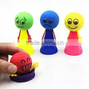 EVA Mini Jumping Elf Toy ,EVA Bounce Toy ,Cheap Bouncing Jumpz Toys thumbnail-1