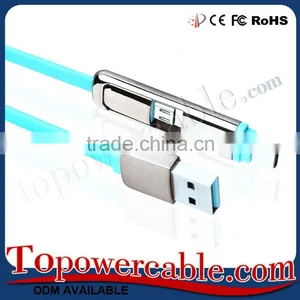 Supply Portable Multi-functional USB Type C 2 in 1 Data Cable thumbnail-2