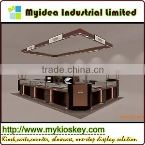Myidea Factory Wholesale Acrylic Black Watch Display Rack for Watch Store Kiosk thumbnail-2