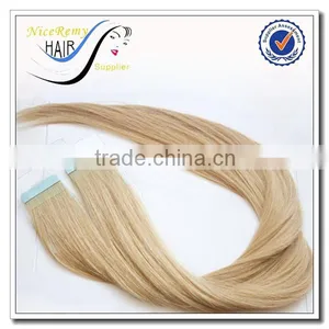 Wholesale Top Quality Fast Delivery Tape in Remy Hair Extensions 100 Virgin Human Hair Best Selling Products in Europe thumbnail-2