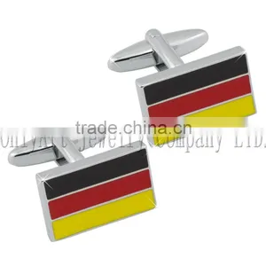 China Factory Top Grade Custom Made National Flag Cufflinks thumbnail-2