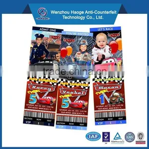 Mifare Desfire Ticket ,redemption Tickets Wholesale,Ticket Printing With Hollogram thumbnail-2