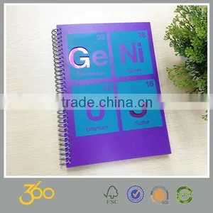 Hot New pp Cover Spiral Notebook,square Lined Agenda Notebook thumbnail-1