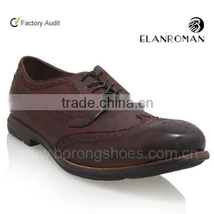 New Style Leather Mens Brogues Shoes thumbnail-1