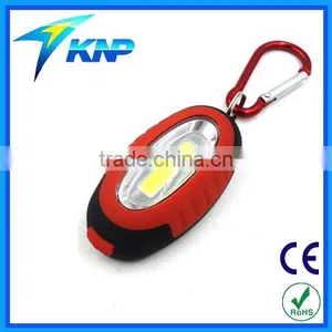 COB LED Keychain Light Compact LED Flashlight With Keychain With Magnet thumbnail-1