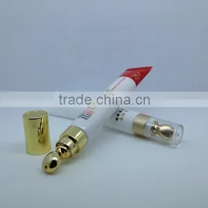 New Type 15ml Cosmetic Tubes With Metal Applicator /Plastic Packing Tubes for Eye Cream and Lipstick Tube thumbnail-1