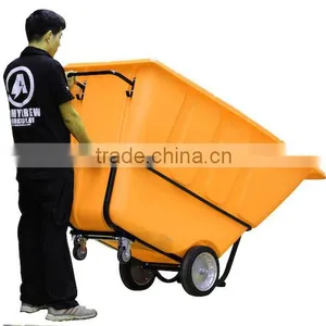 Tilt Truck, 1 Cu. Yd. Volume Capacity, 1250 Lb. Load Capacity, Standard Hopper Type thumbnail-1