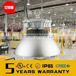 120w Ip65 Industrial Cree Led High Bay Lighting thumbnail-1