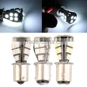 1156 21 SMD BA15d Led Car Bulbs Canbus No Error Py21w Lamp External Lights Car Light Source 12V Red White Yellow Hot Selling thumbnail-1