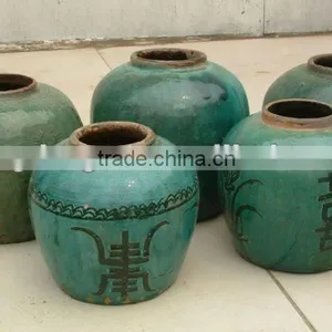 Chinese Antique Plain Ceramic Vase thumbnail-1