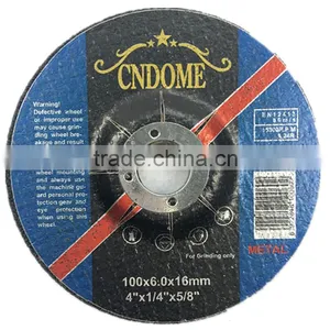 100*6*16mm 4 Inch China Hot Sale Product Resin Bond Metal Grinding Disc thumbnail-5