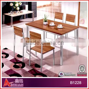 B1228 Dining Table Designs Four Chairs thumbnail-1