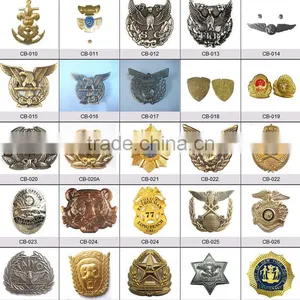 Shinning Gold Enemal Epoxy Painted Craft Pin Badge With Magnetic Sticker Packaging Box thumbnail-1