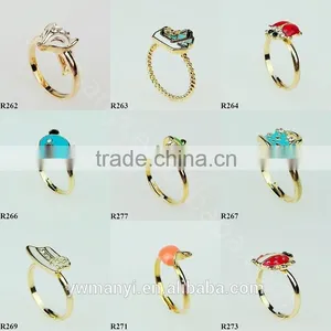 Beautiful Alloy Material Wholesale Costume Jewelry Wholesale Ring for Men R41 thumbnail-5