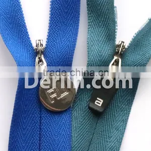 #3 #4 #5 Designer Fashion Quality Nylon Coil Hidden Invisible Zipper thumbnail-4
