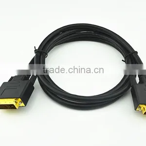 Gold Plated Connector CCS/BC/TC M to M Dvi to av Adapter 24+1 Wrapped PVC thumbnail-2