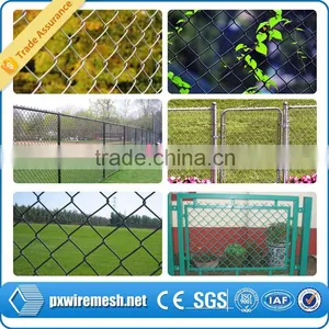 China Supplier Galvanized Woven Mesh Fence, Pvc Coated Used Chain Link Fence for Sale Made in China thumbnail-6