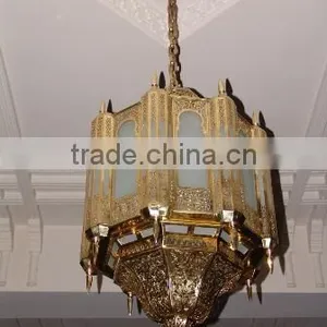Copper Ceiling Light thumbnail-1