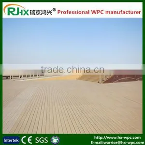 Solid Design in 146*17mm Size Composite Deck With Good Price Wood Plastic Composite Decking Floor thumbnail-1