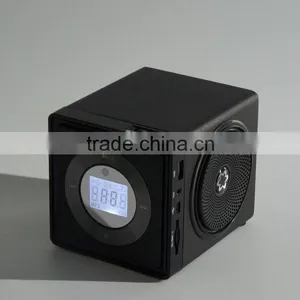 Support TF,SD Card, FM ,, Chargable Battery Timing Portable Speaker thumbnail-1