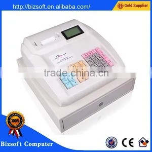 Bizsoft Small and Exquisite ZONERICH ZQ-ECR1200 Electronic Cash Register/cash Drawer thumbnail-1