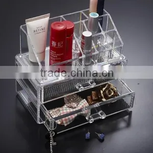 Combined Transparent Crystal Jewelry Box Jewelry Box Jewelry Box Makeup Box thumbnail-1