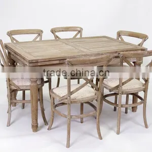 Wooden Dining Table (DT-515F-OAK) thumbnail-4