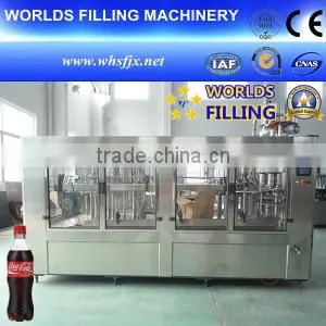 Automatic 4 in 1 Filling Machine for Bottle Carbonated Soft Drinks (DCCGF18-18-18-6) thumbnail-1
