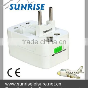 36185# All-in-One Travel Power Plug Adapter for US, UK, EU, AU Quality Choice thumbnail-4