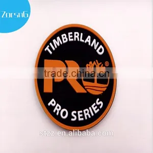 Waterproof Wholesale Fashion Designer Rubber Logo Patch thumbnail-1