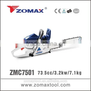 Chain Saw Crankshaft 3.2kw ZMC7501 Firewood Saw With Oregan Chain and Bar thumbnail-3