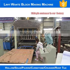 WANTE MACHINERY WANTE BRAND QT6-15 New Condition and Hydraulic Pressure Method Concrete Block Machine thumbnail-5