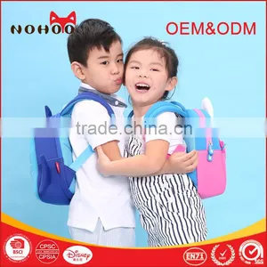 Wholesale Neoprene Waterproof New Model School Bags Children Kids Cartoon Backpack With Shark Shaped thumbnail-3