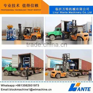 WANTE QT4-24 Compressed Earth Brick Block Making Machine Price Quality Choice thumbnail-2