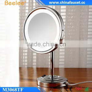 Online Shopping Single Side LED Chrome Mirror Compact Table Mirron do Vanity thumbnail-1