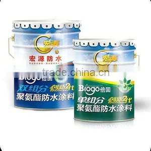 China Manufacturer Single Component Polyurethane Waterproof Coating/waterproofing Materials/building Materials thumbnail-1