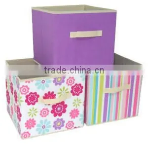 New Hot Sale Printing Foldable Non Woven Storage Box for Kids Quality Choice thumbnail-4