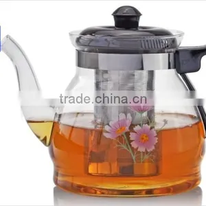 Heat-resistant Pyrex Glass Tea/coffee Pot With Infuser 1000ML(glass Factory) thumbnail-3