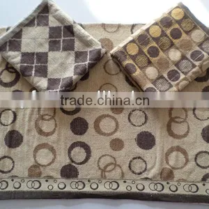Stock Cotton Yarn Dyed Jacquard Bath Towel 5 thumbnail-1