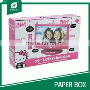 CORRUGATED GIFT LCD TELEVISION BIN thumbnail-3