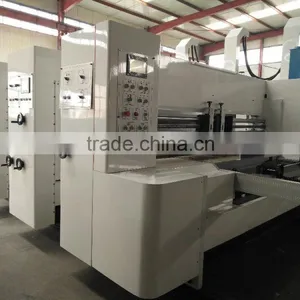 Good Quality Corrugated Box Printing Slotter Die Cutter With Stacker Machine thumbnail-5