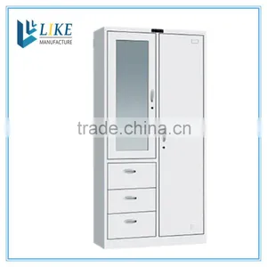Changing Room Steel Locker With Mirror thumbnail-1